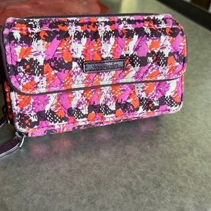Vera Bradley- Multicolored wallet/ cross body purse